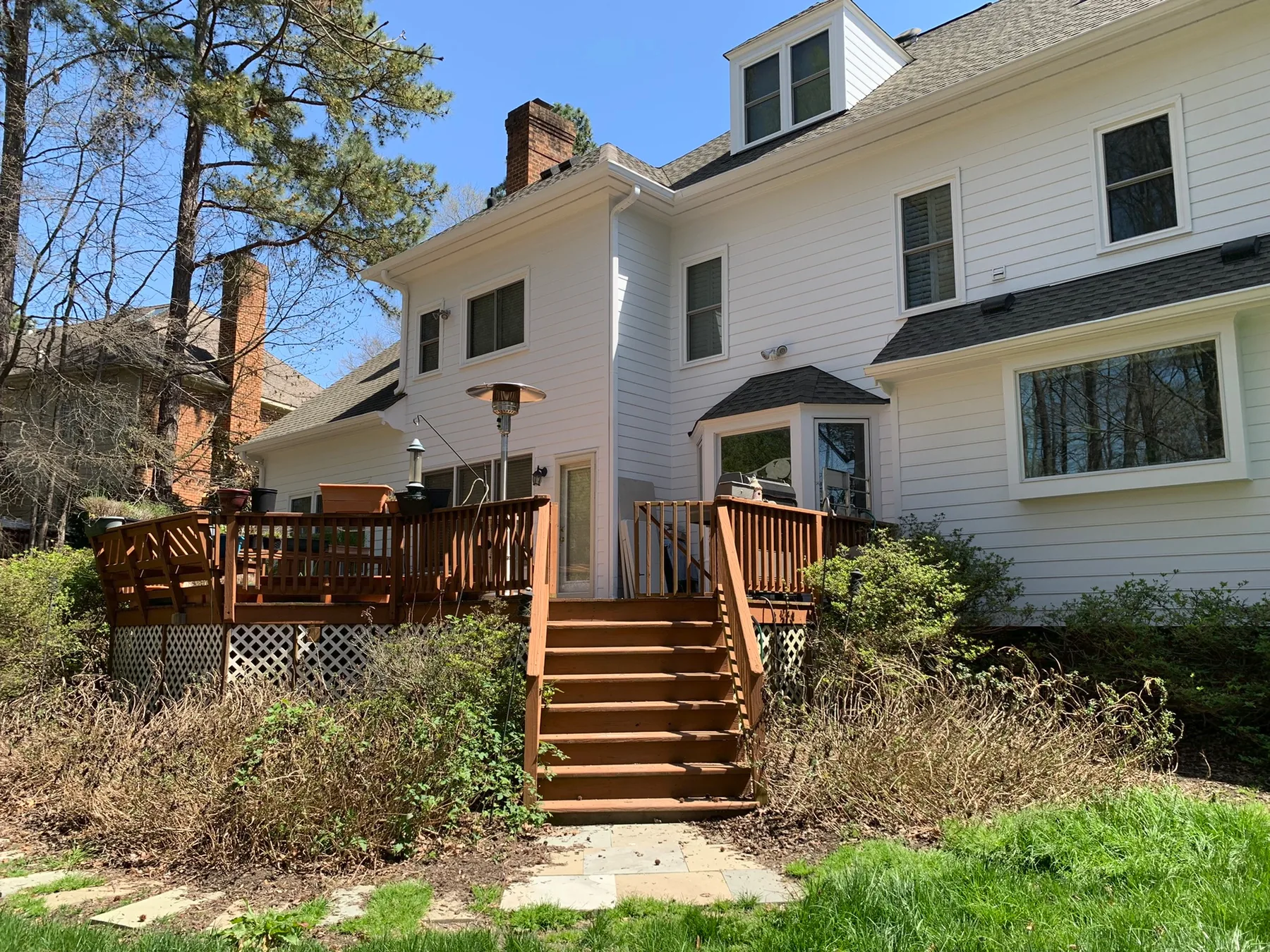 Home before room addition