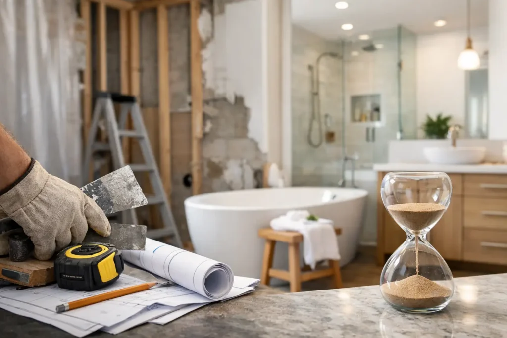 How Long Bathroom Remodel Takes