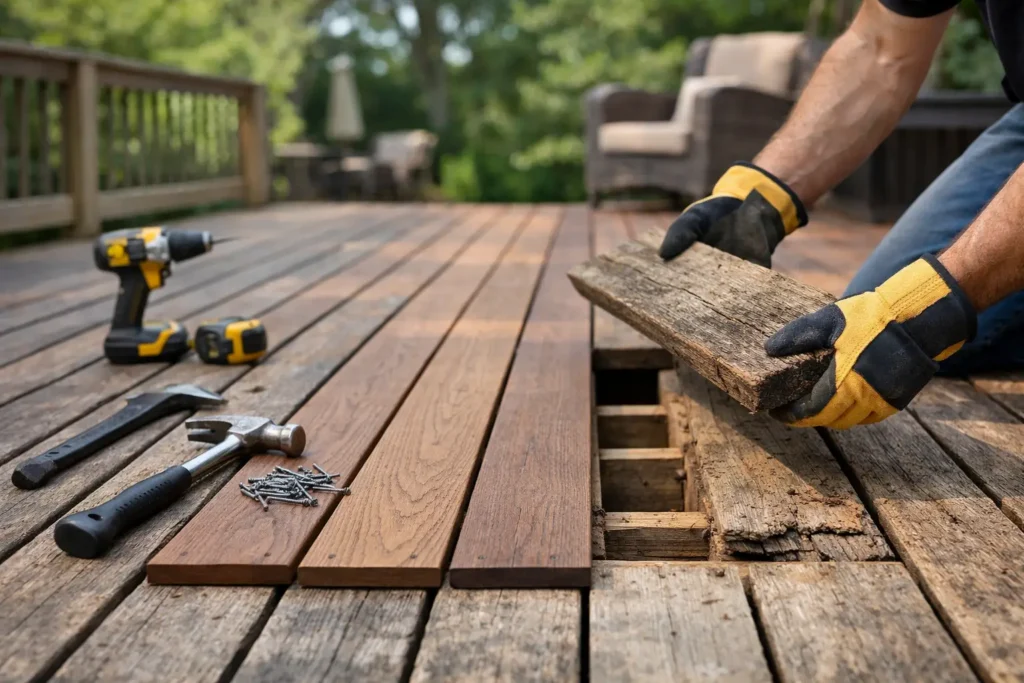 When Replace Deck Boards on Your Deck