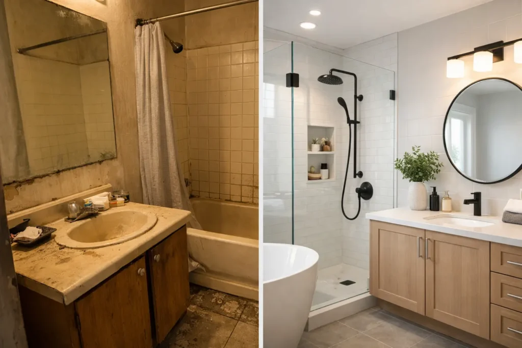 Bathroom Remodel Before After Examples That Work
