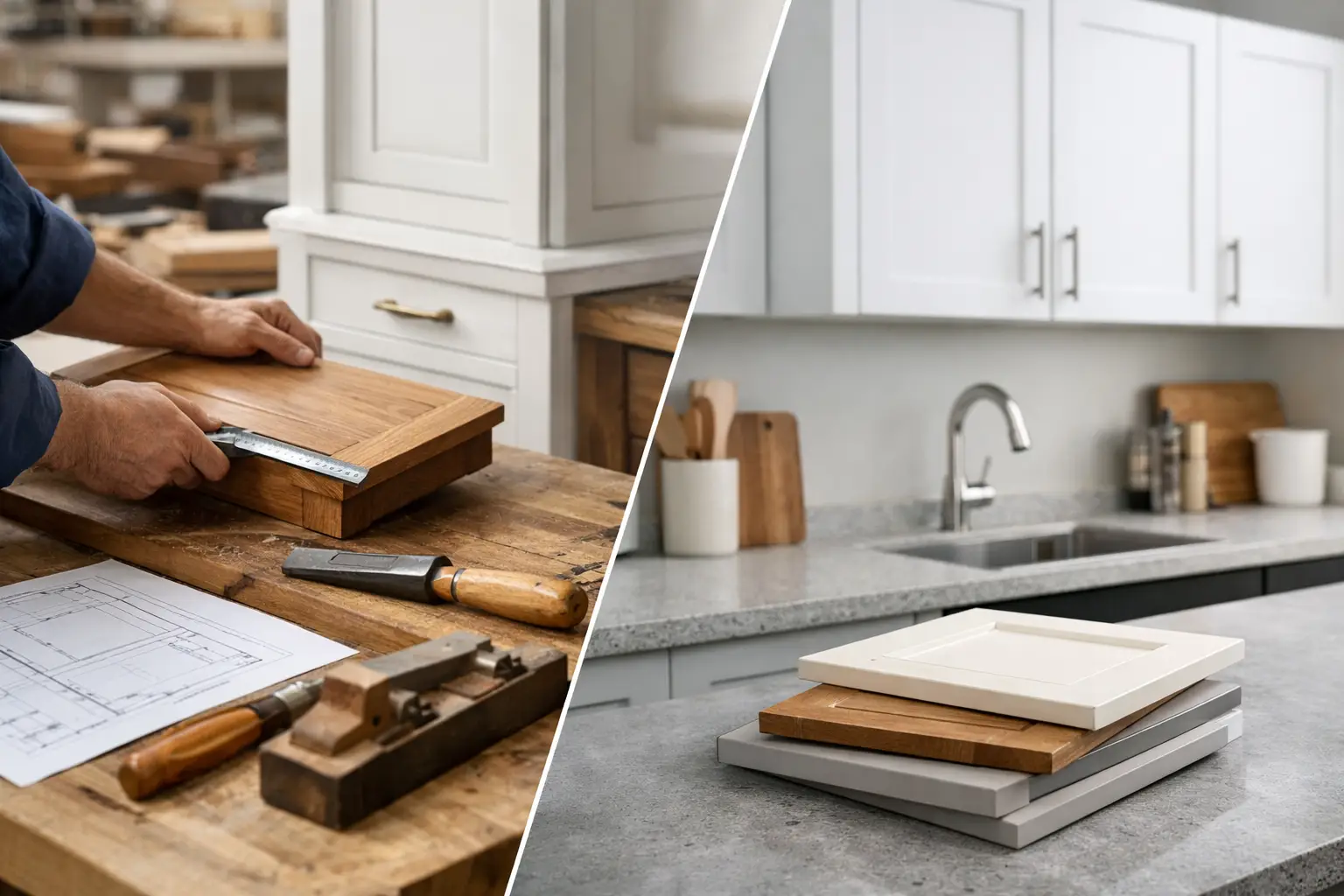 Custom Cabinets Versus Stock Cabinets Compared