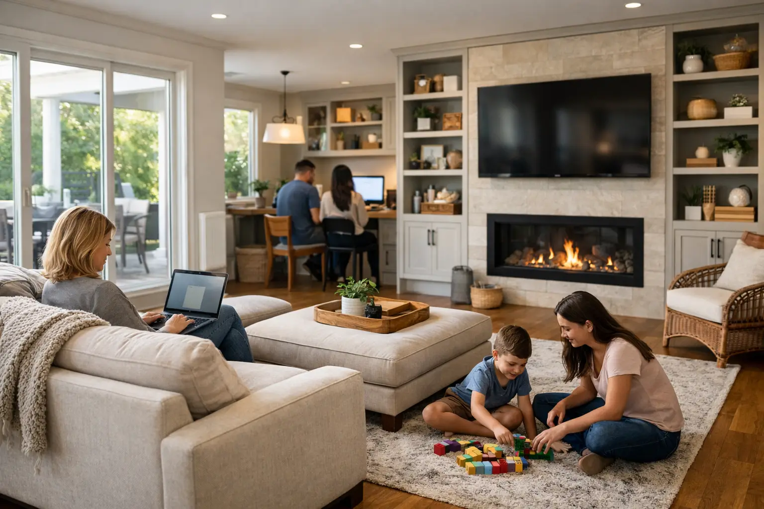 Family Room Addition Ideas That Work Harder