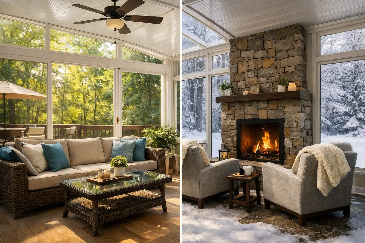 Can Sunrooms Stay Comfortable Year Round in Virginia?